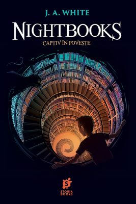 Coperta cărții „Nightbooks. Captiv în poveste” de J. A. White