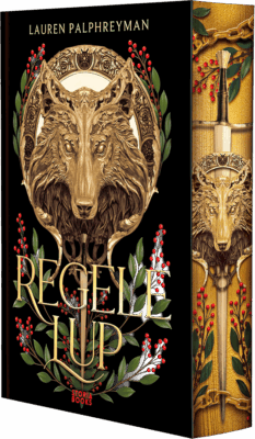 Coperta cărții „Regele Lup”, de Lauren Palphreyman, ediție specială