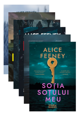Pachet Alice Feeney: Piatră, hârtie, foarfecă, Daisy Darker, Buna fată rea, El & ea, Defecte perfeɔte, Soția soțului meu, de Alice Feeney