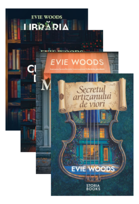 Pachet Evie Woods: Librăria pierdută, Culegătorul de povești, Misterioasa brutărie de pe Rue de Paris, Secretul artizanului de viori, de Evie Woods
