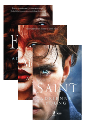 Pachet „Fable”: Fable, Moștenirea, Saint, de Adrienne Young