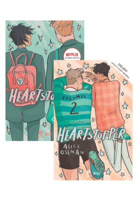 Pachet „Heartstopper”: Heartstopper (volumul 1), Heartstopper (volumul 2), de Alice Oseman