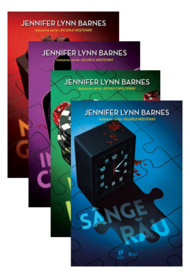 Pachet „Înzestrații”: Minți geniale, Instinct criminal, Miză letală, Sânge rău, de Jennifer Lynn Barnes
