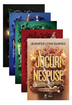 Pachet „Jocurile moștenirii”: Frații Hawthorne, Moștenirea Hawthorne, Jocurile moștenirii, Ultimul gambit, Jocuri nespuse, de Jennifer Lynn Barnes