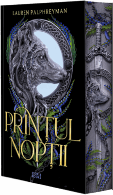 Coperta cărții „Prințul nopții”, de Lauren Palphreyman, ediție specială