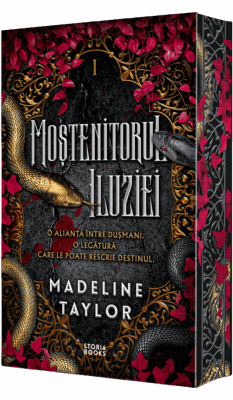 Coperta cărții „Moștenitorul iluziei”, de Madeline Taylor, ediție specială